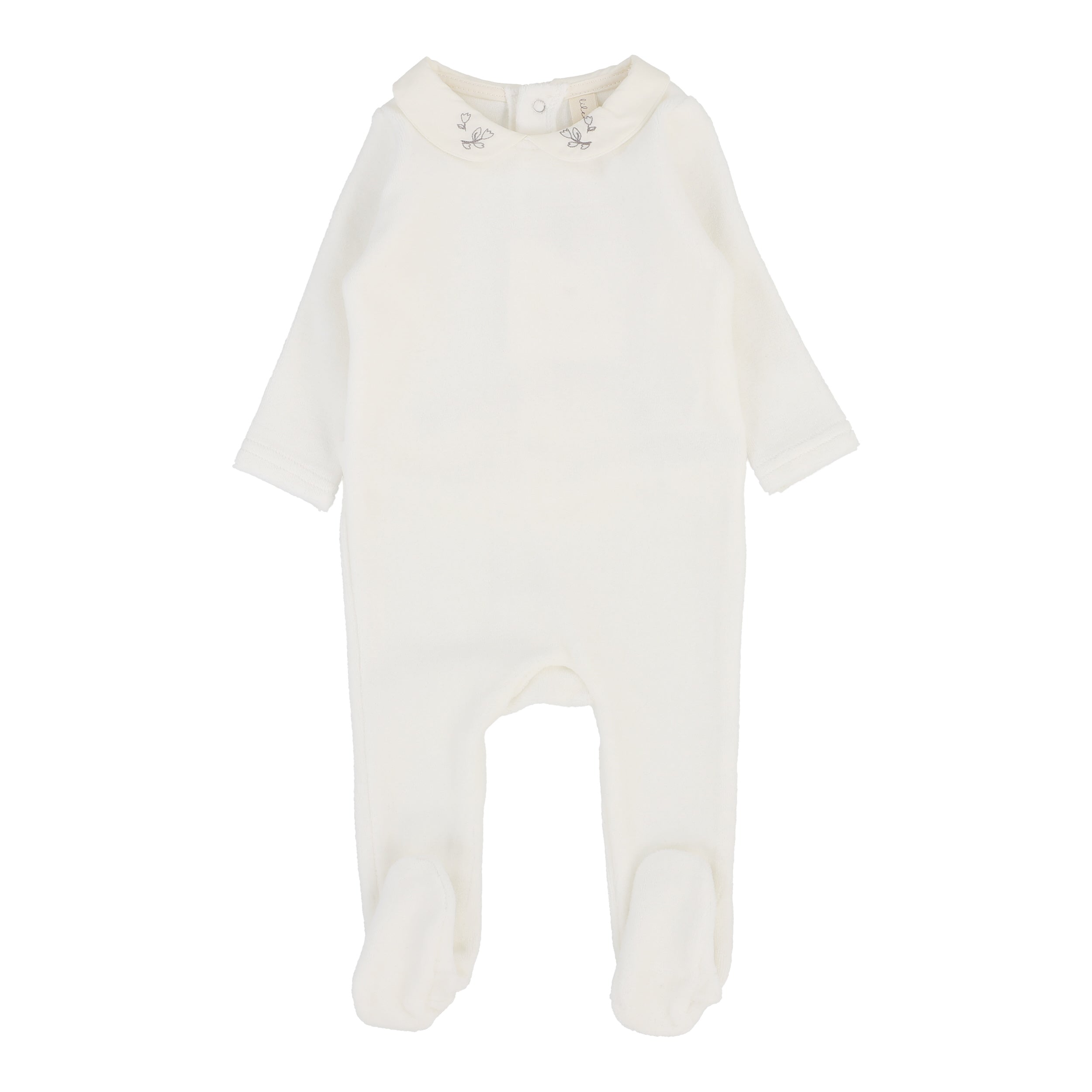 emblem-embroidered-footie-set